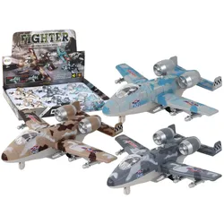 Angetriebenes Kampfflugzeug Moro Military Jet