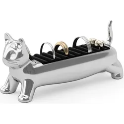 Ali Cat Ring-Ständer silberfarben