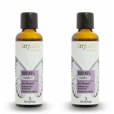 Farfalla Bio-Pflegeöl Kokosnuss 75 ml x2 2x75 Öl
