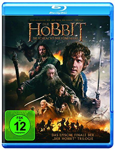 Peter Jackson - Der Hobbit: Die Schlacht der fünf Heere [Blu-ray] - Preis vom 09.10.2026 07:28:09 h