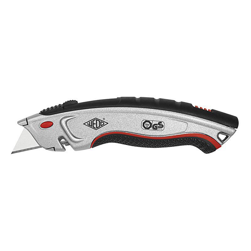 WEDO Safety-Cutter Profi Plus, Klinge: 19 mm, silber/schwarz