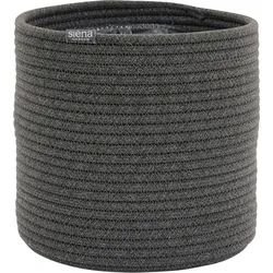 Siena Garden Pflanzgefäß Fiora 32cm anthrazit