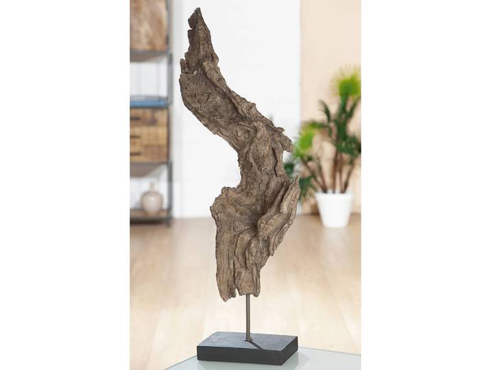 Dekoobjekt Baumwurzel 27 x 69 x 17cm Braun