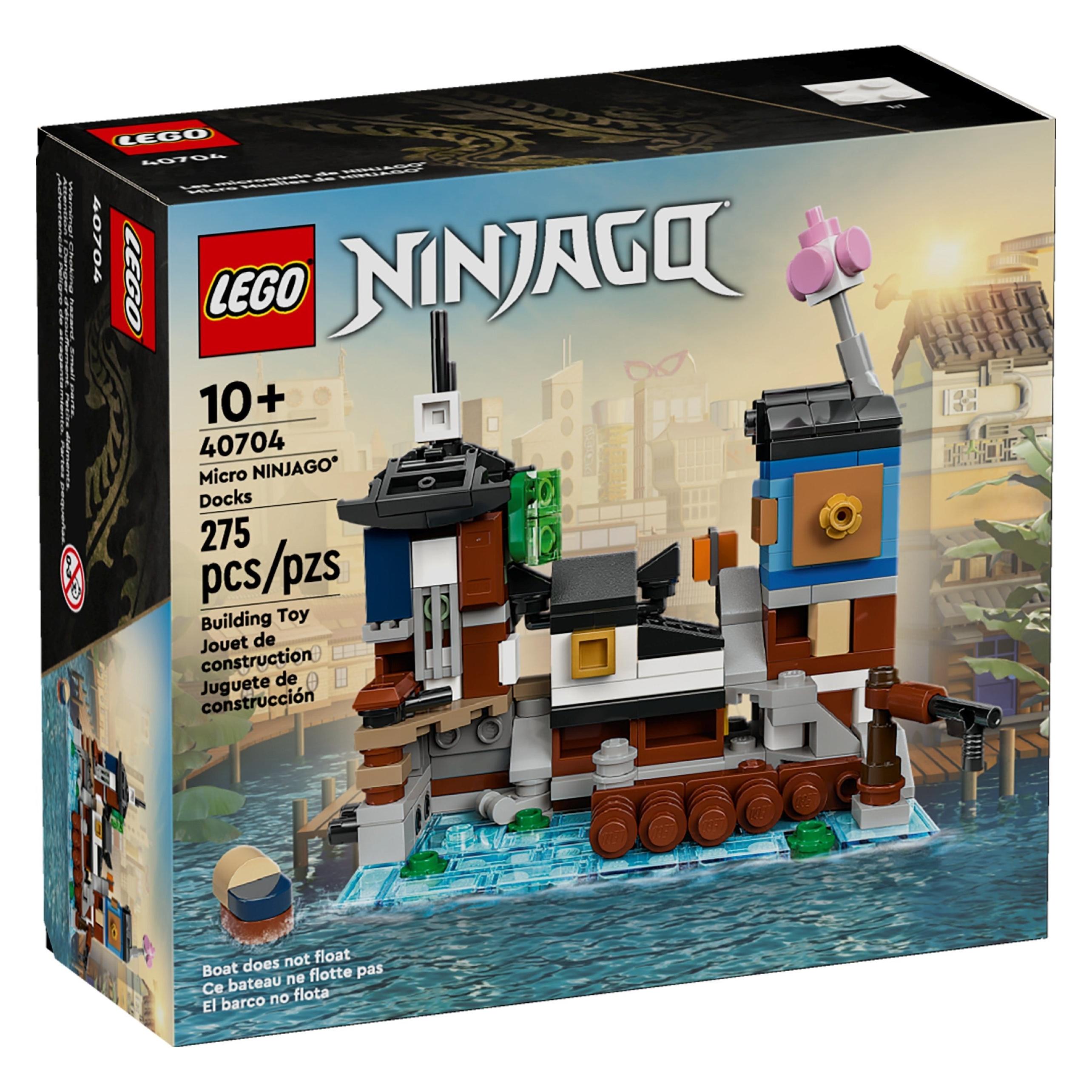 LEGO Ninjago Mikro-Modell des NINJAGO Hafen (40704, LEGO Ninjago) (40704)