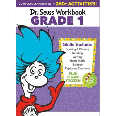 Dr. Seuss Workbook: Grade 1, Taschenbuch von Seuss, Random House LLC US, 978-0-525-57221-3