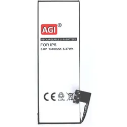 AGI 97852 - Akku - Apple - Schwarz - Lithium-Ion (Li-Ion) - 1400 mAh - 3,7 V, Smartphone Akku