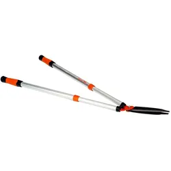 Bahco, Heckenschere, Professionelle Teleskop-Heckenschere mit Aluminium-Griff, 790-1040 mm