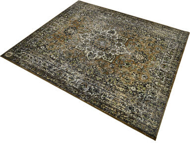 Drum N Base Vintage Drum Rug Green Grün