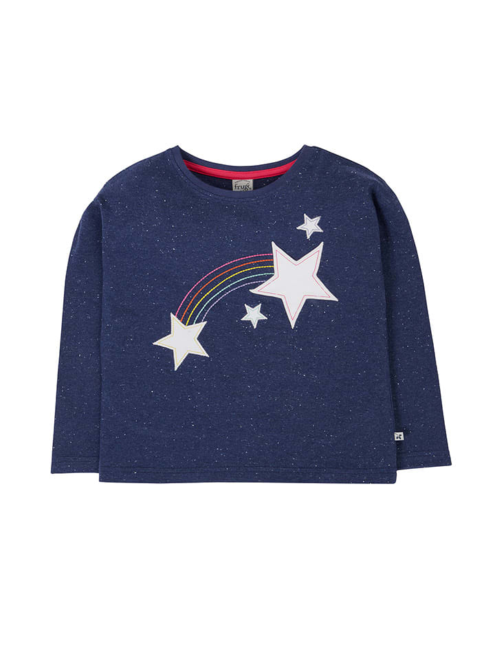 Frugi Longsleeve "Beau" in Dunkelblau - 98/104