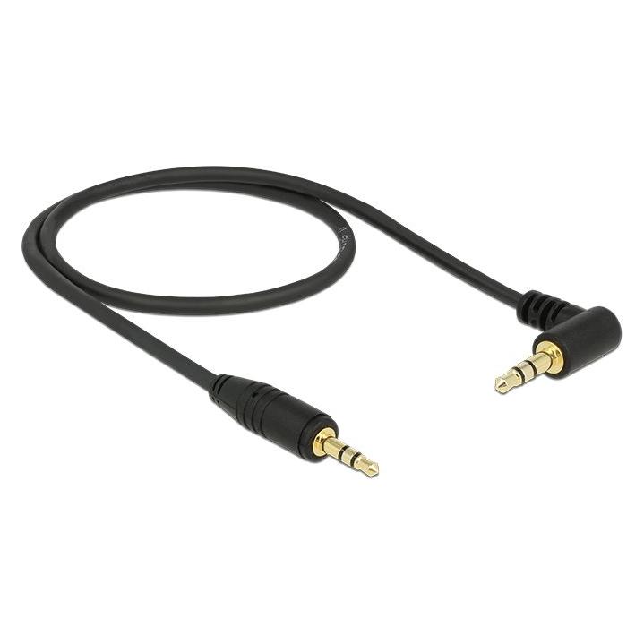 Delock Klinkenkabel 3 Pin Stecker > Stecker (0.50 m, AUX Kabel) (83752)