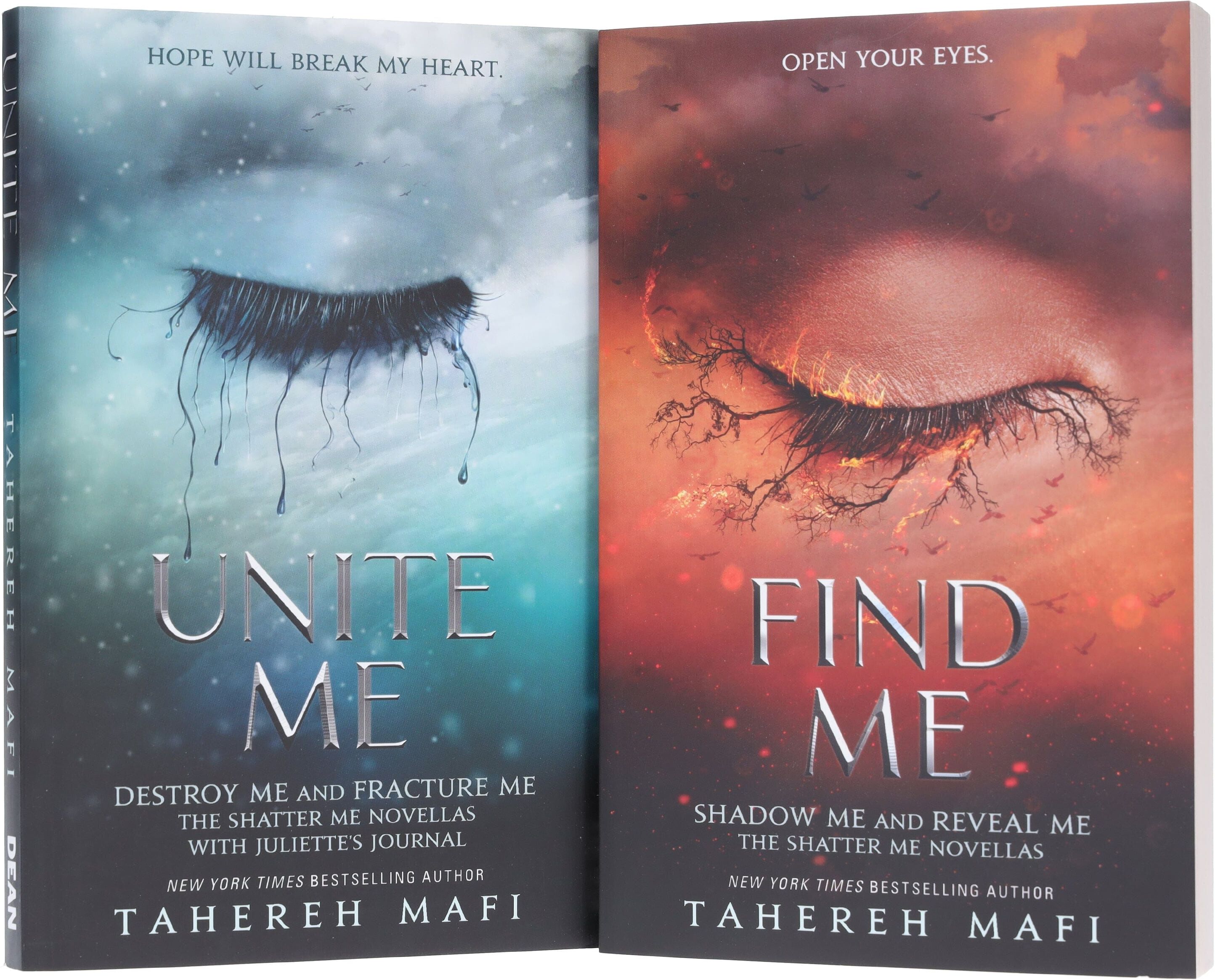 Shatter Me by Tahereh Mafi: Unite Me & Find Me 2 Books Collection Set - Age 14+ - Paperback HarperCollins Publishers