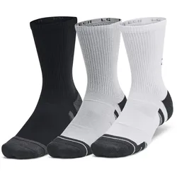 6er Pack UNDER ARMOUR Performance Tech Crewsocken 011 - mod gray/mod gray/jet gray L (42-47.5)