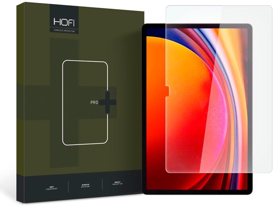 Samsung Galaxy Tab S10+ (Plus) / S9+ (Plus) / S8+ (Plus) / S7+ (Plus) / S7 FE HOFI Pro+ Hærdet Glas Skærmbeskyttelse - Gennemsigtig