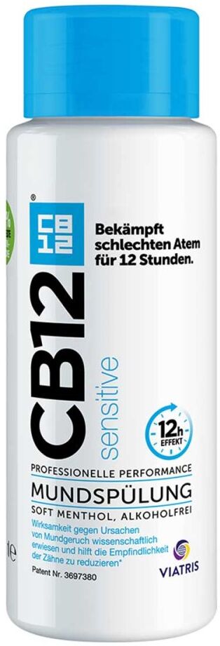 CB12 Mundspülung gegen Mundgeruch: schützt Zähne & Zahnfleisch