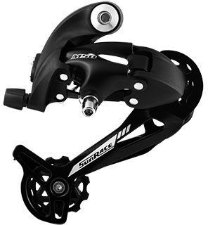 Sunrace Bagskifter 7/8-Speed – Sort, Lang Arm, 34t