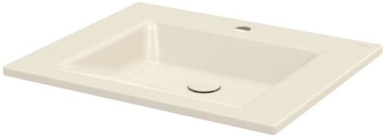 Bette BetteAqua Einbau-Waschtisch A070-001HLW1,PW 60x49,5cm, HLW1,PW, pergamon