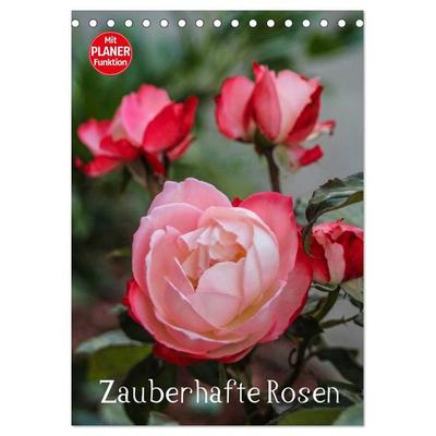 Zauberhafte Rosen (Tischkalender 2027 DIN A5 hoch), CALVENDO Monatskalender