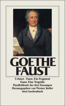 Goethe, Johann Wolfgang - Faust. Urfaust. Faust. Ein Fragment. Faust. Eine Tragödie: Paralleldruck der drei Fassungen: Zwei Bände in Kassette. (insel taschenbuch) - Preis vom 09.10.2026 07:28:09 h