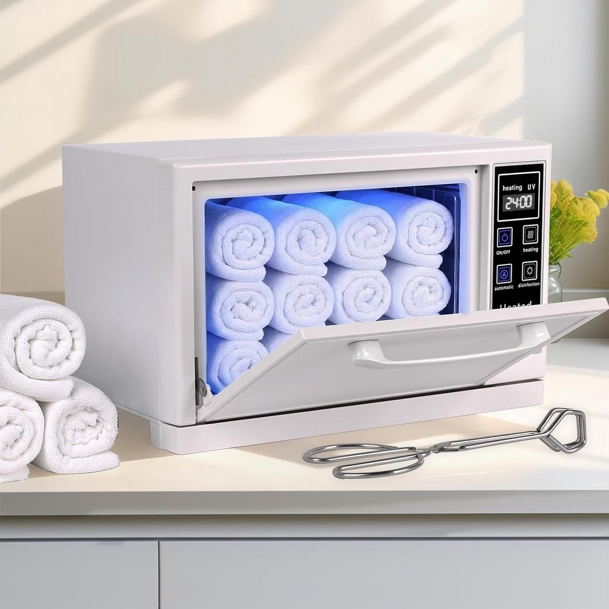 Handdoekverwarmer voor snelle opwarming - Badaccessoire
