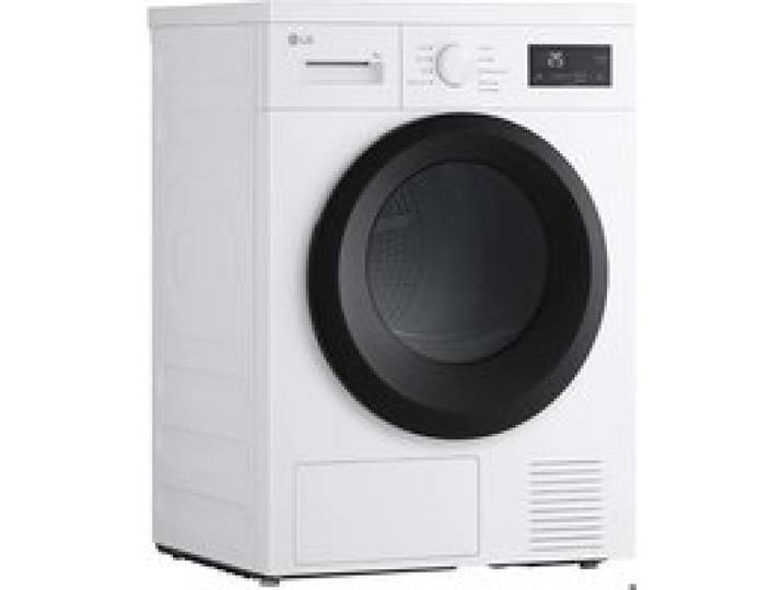 Sèche-linge frontal - LG - RH8N15WH - Pompe à chaleur - 8 kg - Classe D