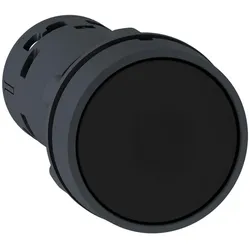 Schneider Electric XB7NA23 Drucktaster, Harmony XB7, Monoblock, Kunststoff, Ø22mm, schwarz, 2S, Schraubklemme  - 10 Stück