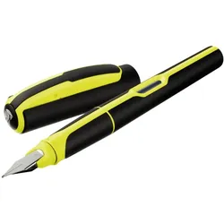 Pelikan Füllhalter style 'Neon', Federbreite: M, gelb