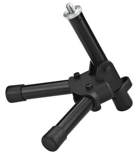 Monacor MS-6 Mikrofon-Tischstativ Außengewinde: 3/8"