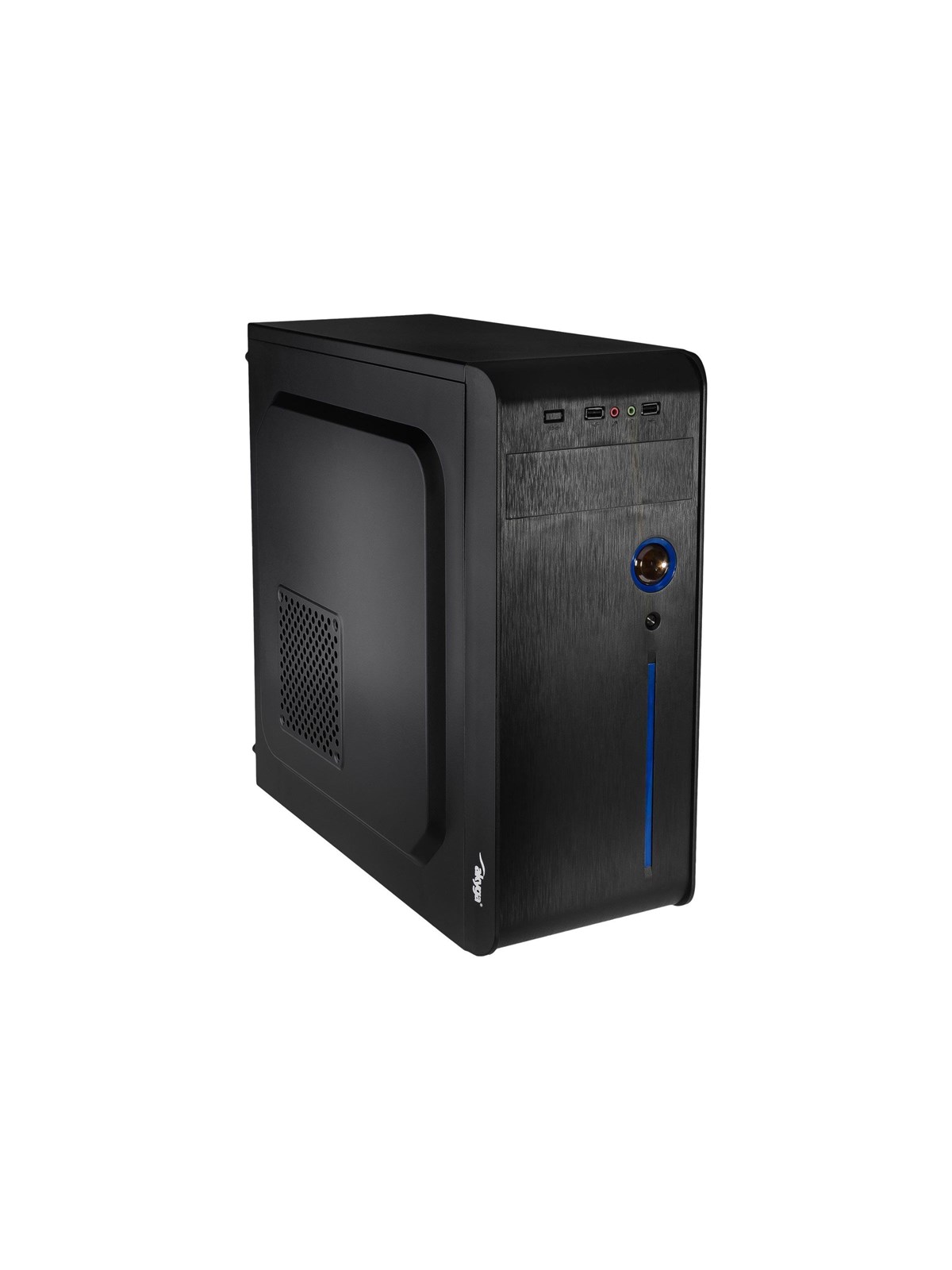 Akyga AK939BL - mid tower - ATX - Gehäuse - Tower - Schwarz