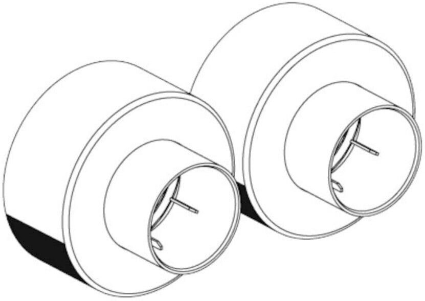 Schell Rosetten-Set VITUS verchromt (278300699)