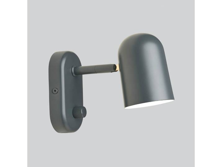 Wandleuchte Buddy wall anthrazit - Northern - Wohnzimmer - Skandinavisch - Metall - Einflammig