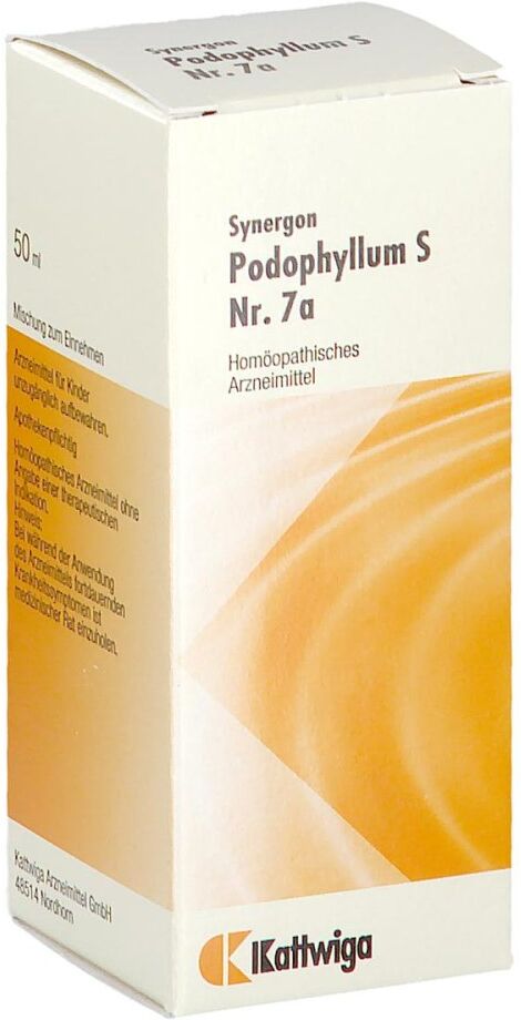 Synergon Komplex 7a Podophyllum S Tropfen