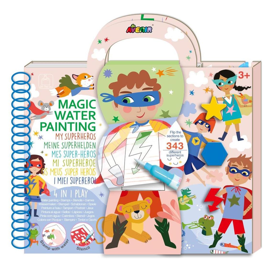 Avenir Magic Water Painting - My Super Hero (58CH231898) (58CH231898)