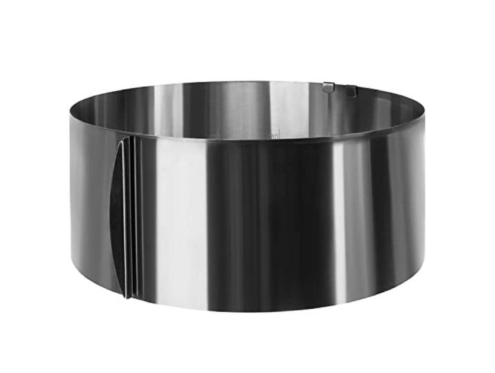 Ruhhy Bakring, taartring, verstelbaar, 12 cm hoog, Ø 30 cm, taartring, professionele hobbybakker 18909