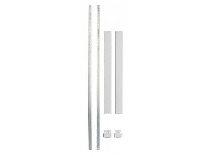 Kit Tringle Plate\, H. 3m\, Compatible Beluga-horga\, Blanc - Thirard