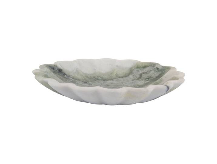 Schale Carména – gefertigt aus Marmor - Himalayagrün - Luxusbetten24