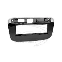 281094-25 1-DIN Radioblende Fiat Punto Evo 2009 Radio Blende Klavierlack schw...