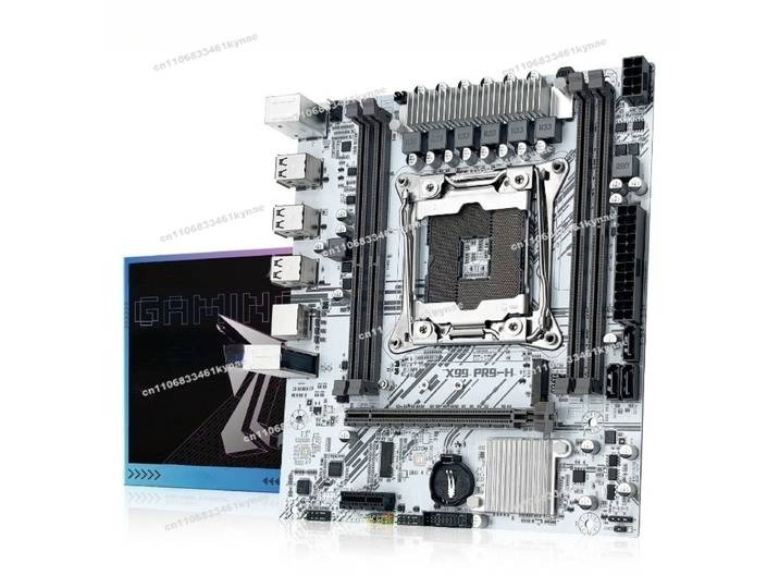 2 pièces adaptées à la carte mère blanche X99-PR9-H DDR4 RAM LGA 2011-3