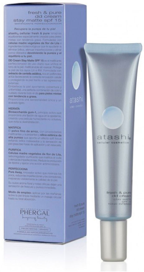 Atashi Fresh & Pure Dd cream stay matte #intenso