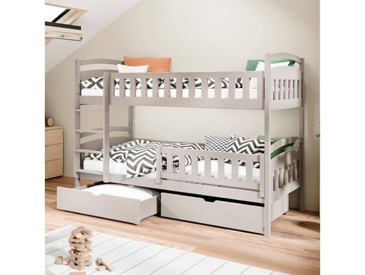Kids Collective Hochbett Etagenbett 90x200 cm Kaschmir