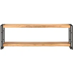 vidaXL TV-Schrank 120x30x40 cm Massivholz Akazie