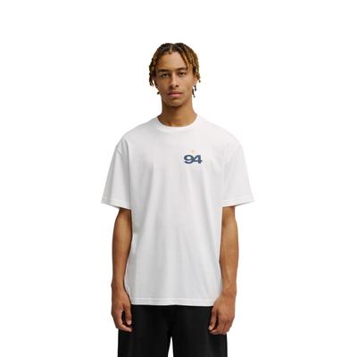 T-Shirt DC SHOES "DC Star Quote", Herren, Gr. M, weiß, Obermaterial: 75% Baumwolle, 25% Baumwolle., Shirts T-Shirt