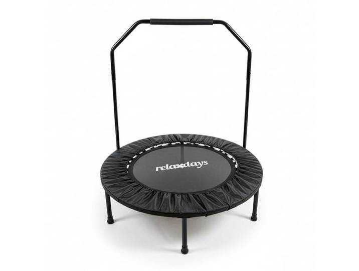 Relaxdays Trampolin mit Haltestange Ø 102 cm