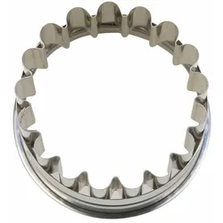 Städter Linzer-Ausstecher Linzer Außenring, Ausstechform, Plätzchenform, Keks, Plätzchen, Edelstahl, Ø 4.8 cm, 956064