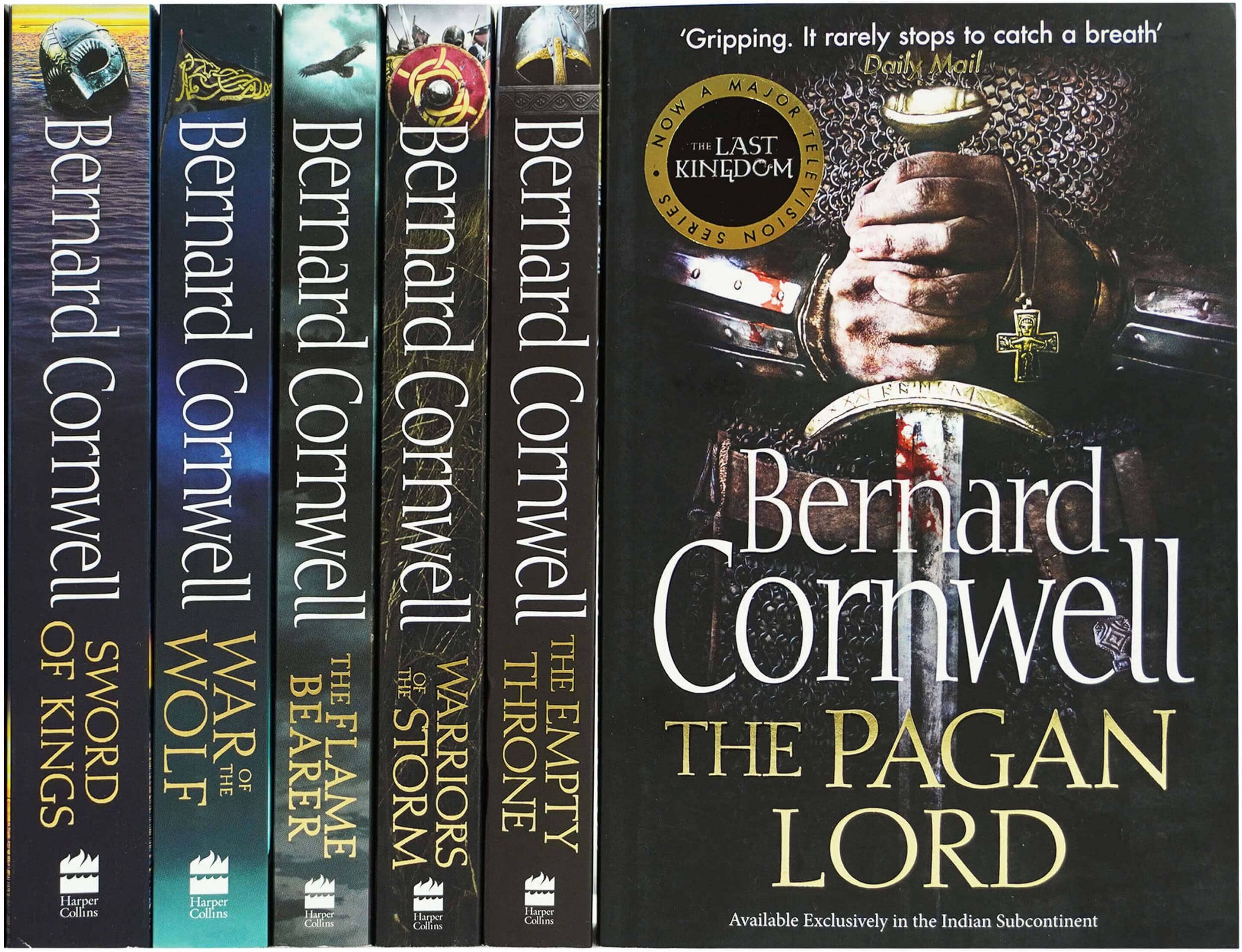 The Last Kingdom by Bernard Cornwell: Books 7-12 Collection 6 Books Set - Fiction - Paperback HarperCollins Publishers