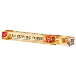 Gut & Günstig Backpapier Zuschnitte 30Stk., 42 cm