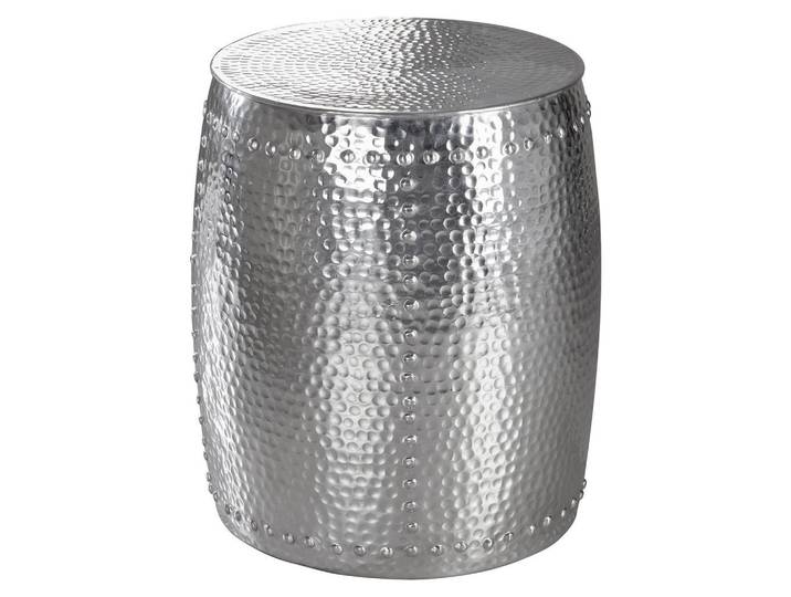 Mid.you Beistelltisch, Silber, Metall, rund, 49 cm, Wohnzimmer, Wohnzimmertische, Beistelltische, Beistelltische Metall