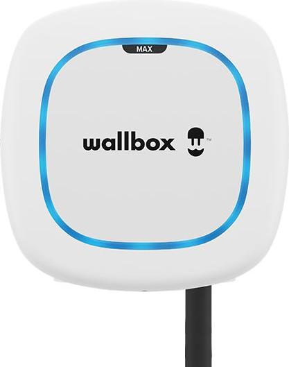 Wallbox Pulsar Max, Weiß, Wand, Typ 2, IK10, IP54, III