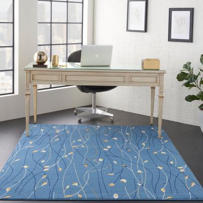 Nourison Grafix Floral Botanical Transitional Area Rug