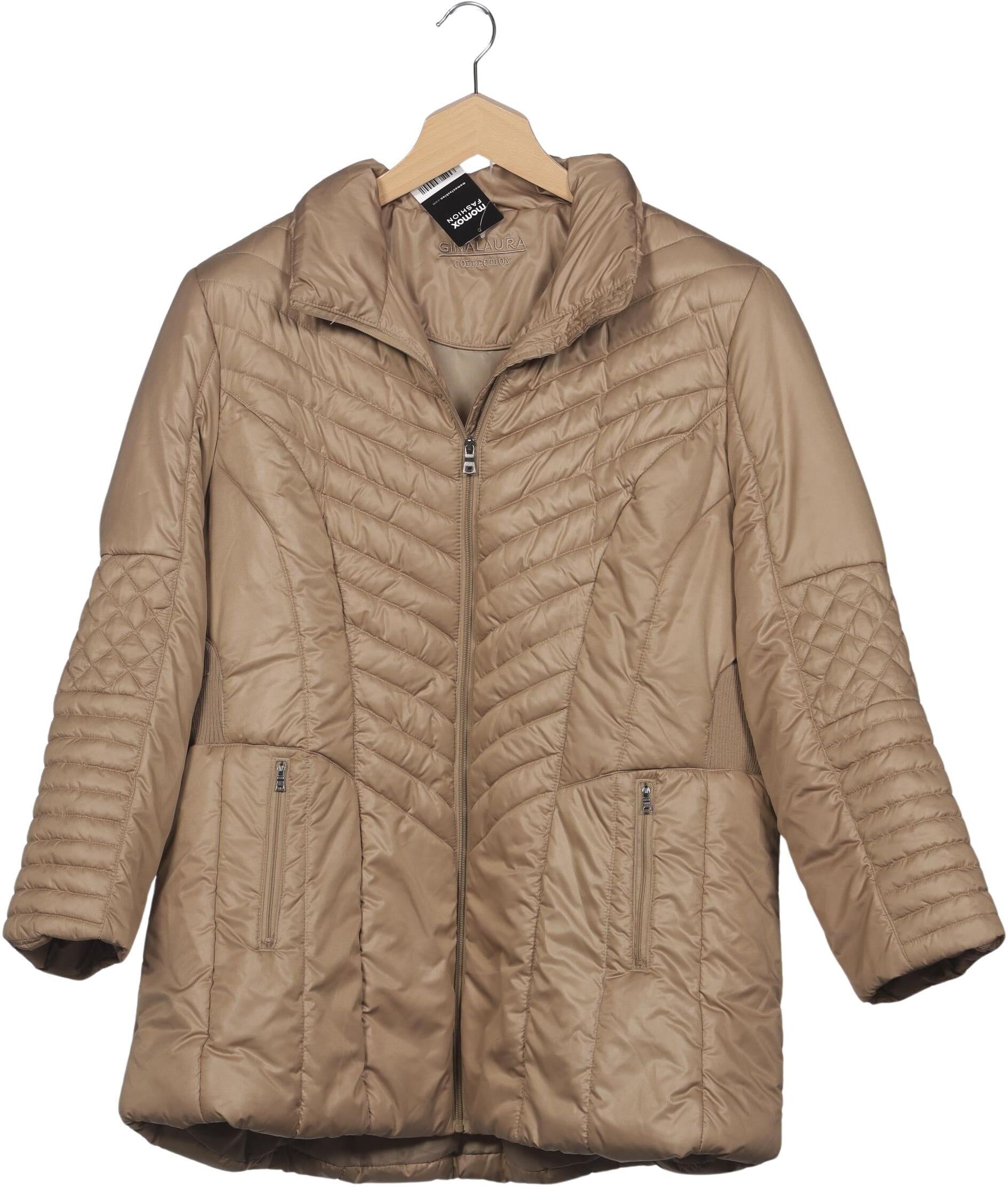 Gina Laura Damen Mantel, Beige, Gr. Xxl, Synthetik - Second Hand