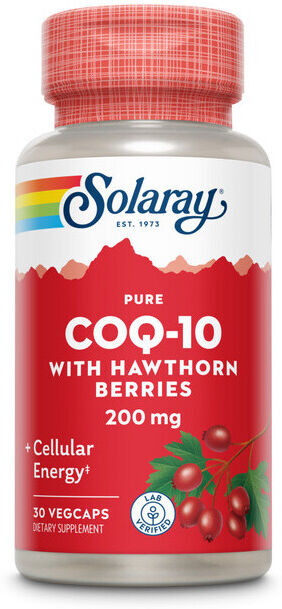 Solaray Coenzima Q10 200 mg 30 Cápsulas